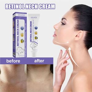 Crème hydratante anti-rides à l'acide hyaluronique, vitamine et rétinol, crème raffermissante au rétinol et peptides pour le cou - Product Image 4
