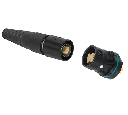MiniMax Series connectors RM-PSX-3A1S-P19JSZ push pull cable connector