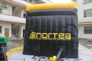 QIQU - Pista <span class=keywords><strong>de</strong></span> Obstáculos Inflable Comercial <span class=keywords><strong>de</strong></span> 50 pies, PVC <span class=keywords><strong>de</strong></span> 0.55 mm, Tobogán Combinado Ignífugo, Capacidad para 20 Personas, para <span class=keywords><strong>Alquiler</strong></span> en Eventos - Product Image 4