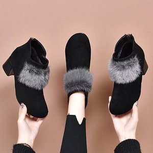 Botas Acolchadas Impermeables de Suela Suave para Otoño-Invierno, con Calefacción Eléctrica, Diseño Antideslizante, Tacones Bajos Modernos para Mujer - Product Image 6
