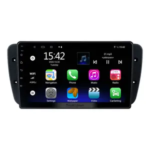 Android 13.0 dokunmatik ekran 9 inç SEAT IBIZA 2008-2015 için araba radyo araba stereo GPS navigasyon sistemi desteği Carplay