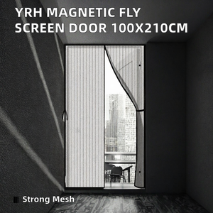 <span class=keywords><strong>Mosquitera</strong></span> Magnética Moderna de Grado Hotelero para Bebés, Fácil de Instalar en el Hogar, Cortina Magnética Suave para Puerta, Ajustable a Diferentes Tamaños - Product Image 3