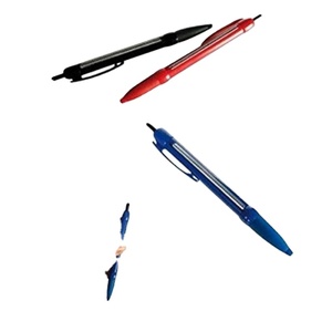 Bolígrafo Promocional Personalizado con Banner Extraíble Impreso a Todo Color, Logotipo Deportivo de 0.5mm, Cuerpo de Plástico - Product Image 1