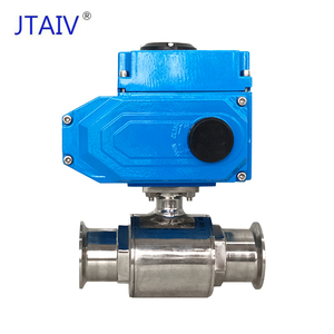 ตัวควบคุมการไหลของน้ำ JTAIV Factory Ball High SS304/316 แบบแอคชูเอเตอร์หนีบ 3 ทาง OEM - Product Image 3