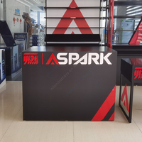 Nouveau design de vitrine de tabac en métal Vitrine d'éclairage de cigarettes