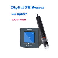 LH-DpH07 pH-mètre intelligent avec sortie RS485, test d'eau industriel, capteur de pH numérique, OEM disponible