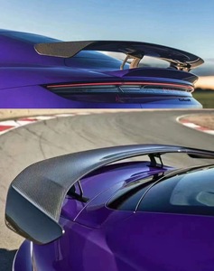 WEISSACH stile alettone posteriore Spoiler Kit carrozzeria in fibra di carbonio parti Spoiler posteriore per <span class=keywords><strong>Porsche</strong></span> <span class=keywords><strong>Taycan</strong></span> - Product Image 2