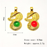 Pendentifs multi-formes en résine incrustée, breloques assorties Dragon et Abaque, style chinois, accessoires de bijouterie simples et tendance