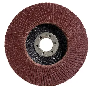 用于不锈钢、金属和木材的磨料研磨瓣盘抛光盘125毫米x 22.2毫米粒度40
