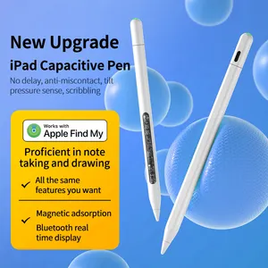 Sensitivity Capacitive Stylus Pencil Active Palm Rejection Magnetic Wireless Charging Stylus Pen For Ipad Pro with find my