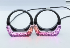 Proiettore RGB VAHID con Anello Halo, Indicatore di Direzione Switchback, Faro Retrofit, Tuning 5D <span class=keywords><strong>Angel</strong></span> <span class=keywords><strong>Eyes</strong></span>, LED 3/2.5 Pollici 5-12V 5W I8-<span class=keywords><strong>D</strong></span> Nuovo - Product Image 4