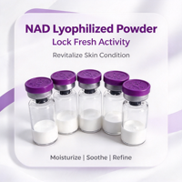 Approvisionnement transfrontalier de poudre NAD+ de haute pureté, poudre de nicotinamide lyophilisée, matière première cosmétique en gros