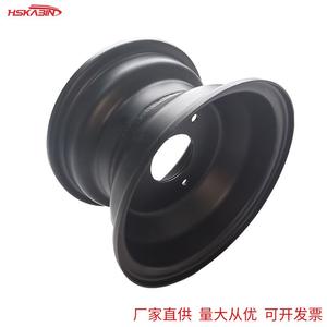 Nouvelle moto, vélo de plage, kart, petit quad, ATV, moyeu de roue en fer à 3 trous de 8 pouces, pneu plein - Product Image 2