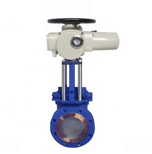 Actuador de Acero Inoxidable COVNA de Fábrica, Válvula de Cuchilla Neumática Automática de 6 Pulgadas para Lodos - Product Image 2