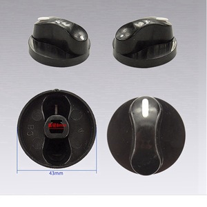 Bouton de commande universel en plastique en forme de L de taille standard Linghui pour cuisinière à gaz, pièce de rechange pour plaque de cuisson de table - Product Image 4