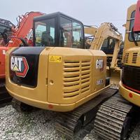 Excavatrice d'occasion en bon état, belle apparence, 5,5 tonnes, performances excellentes, prix bas, Cat 305.5