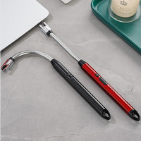 Allume-cigare électrique Usb à arc unique rechargeable sans flamme pour bougie de barbecue