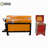 Machine automatique de redressage et de coupe de barres d'armature et de fil d'acier, MOQ 1 ensemble pour chantier de construction