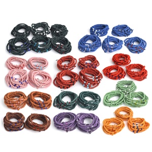 Vòng tay cầu nguyện Chính thống Hy Lạp làm bằng sáp đen, kiểu thắt nút Komboskini - Product Image 1