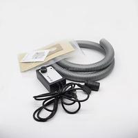 Extracteur de poussière à faible bruit pour laboratoire dentaire 550W, 120m³/h, unité d'aspiration à double tube, aspirateur de poussière dentaire
