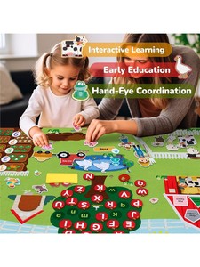 Tablero de Actividades de Fieltro <span class=keywords><strong>3D</strong></span> Walutz Transfronterizo para Educación Temprana, DIY, para Niños de 2-3 Años, Aprendizaje Educativo - Product Image 2