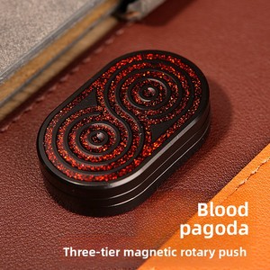 Blood Floaters Phutu Spinner Fidget Mecánico de Acero Inoxidable de 3 Capas con Nácar, con Sonido al Presionar, EDC - Product Image 4