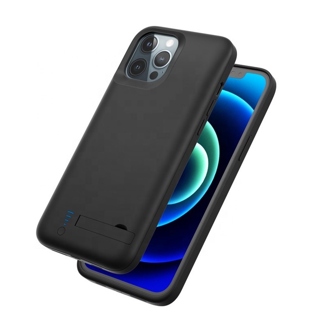 Ultra Thin Polymer Battery 5000mah Backup Battery Power Bank Portable Wireless  External Charging Battery case for Phone 15pro