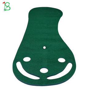 Tapis de golf portable pour l'intérieur, 9 pieds x 3 pieds, avec design enroulable pour l'entraînement et la pratique - Product Image 5