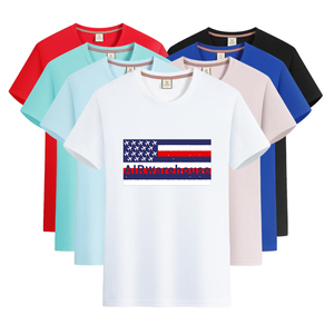 T-shirt de sport OEM pour homme, coupe ajustée, respirant, séchage rapide, avec logo personnalisé sur le devant, manches courtes, pour fitness, course à pied et usage décontracté - Product Image 1