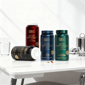 Bouteille en aluminium personnalisée pour capsules de vitalité pour hommes - Product Image 3