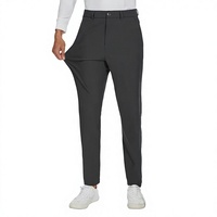 Pantalon de jogging homme en coton lavé, taille mi-haute, style hip-hop, respirant, service OEM, tissu peigné pour sports légers et activités de plein air
