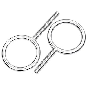 Vis à œil en acier inoxydable 304 Tianzhuo, type vis à tête ronde M5 M6 M8 M10 avec anneaux à œil pour usage industriel - Product Image 1