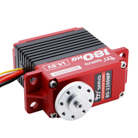 Servo Digital Impermeable MY Servo BS-1100WP de 180 kg, Servo Ultra Gigante Resistente a Impactos con Engranajes Metálicos para Coche RC y Quadcopter a Escala 1/5
