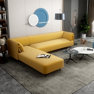 Factory Direct Sale Scandinavian <b>Sofa</b> Design Style Comfortable Office <b>Sofa</b> Living Room Leather Couch Luxury Modern <b>Sofas</b> Set - Product Image 6