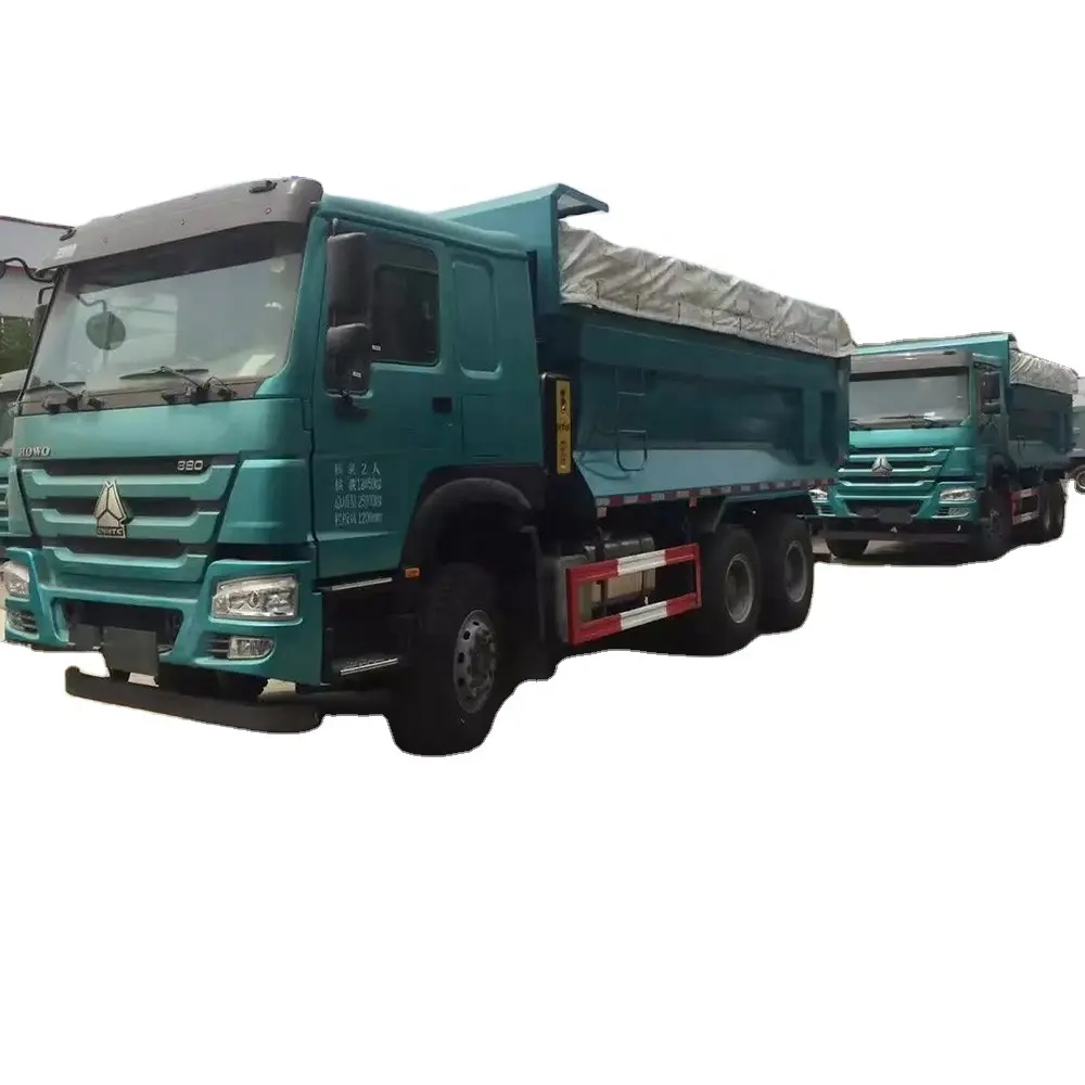 Sinotruck Howo25トン30トンダンプトラック自動変速機使用2014チップカーゴトラック