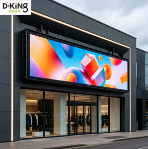 Pantalla LED a Todo Color D-King P10m, Gabinete de Aluminio, IP66 Impermeable, Cartel Publicitario Fijo para Exteriores con Animación y Señalización - Product Image 4