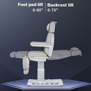 Chaise de massage Kangmei à 4 moteurs pour esthéticienne, <span class=keywords><strong>salon</strong></span> de beauté, spa, soins des cils, soins du visage, dermatologie esthétique - Product Image 3