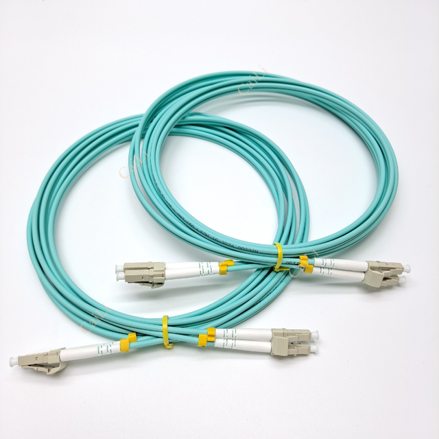 FTTH Fiber Optical Patch Cord OM3 LC/UPC Duplex 1/2/3/5/10M Length Fiber Jumper Cable Used for Network