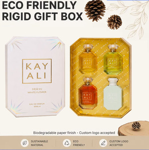 Confezione Regalo Ecologica Riutilizzabile di Lusso per <span class=keywords><strong>Profumo</strong></span>, Set di 4 Flaconi da <span class=keywords><strong>30</strong></span> <span class=keywords><strong>ML</strong></span>, <span class=keywords><strong>Profumo</strong></span> Kay Ali - Product Image 4