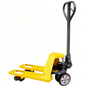 Chariot à palettes hydraulique manuel, transpalette manuel 5500 lb avec châssis en acier, roues en PU, levier 3 en 1, atelier, entrepôt pour garage - Product Image 1