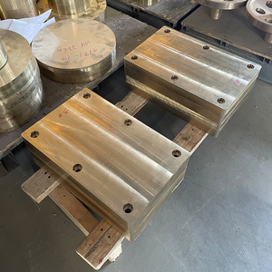 Piastre Scorrevoli in Ottone di Alta Qualità, Resistenti all'Usura, Alta Capacità di Carico, Uso Industriale, Dimensioni Personalizzate, Modello Haishan in Fusione - Product Image 2