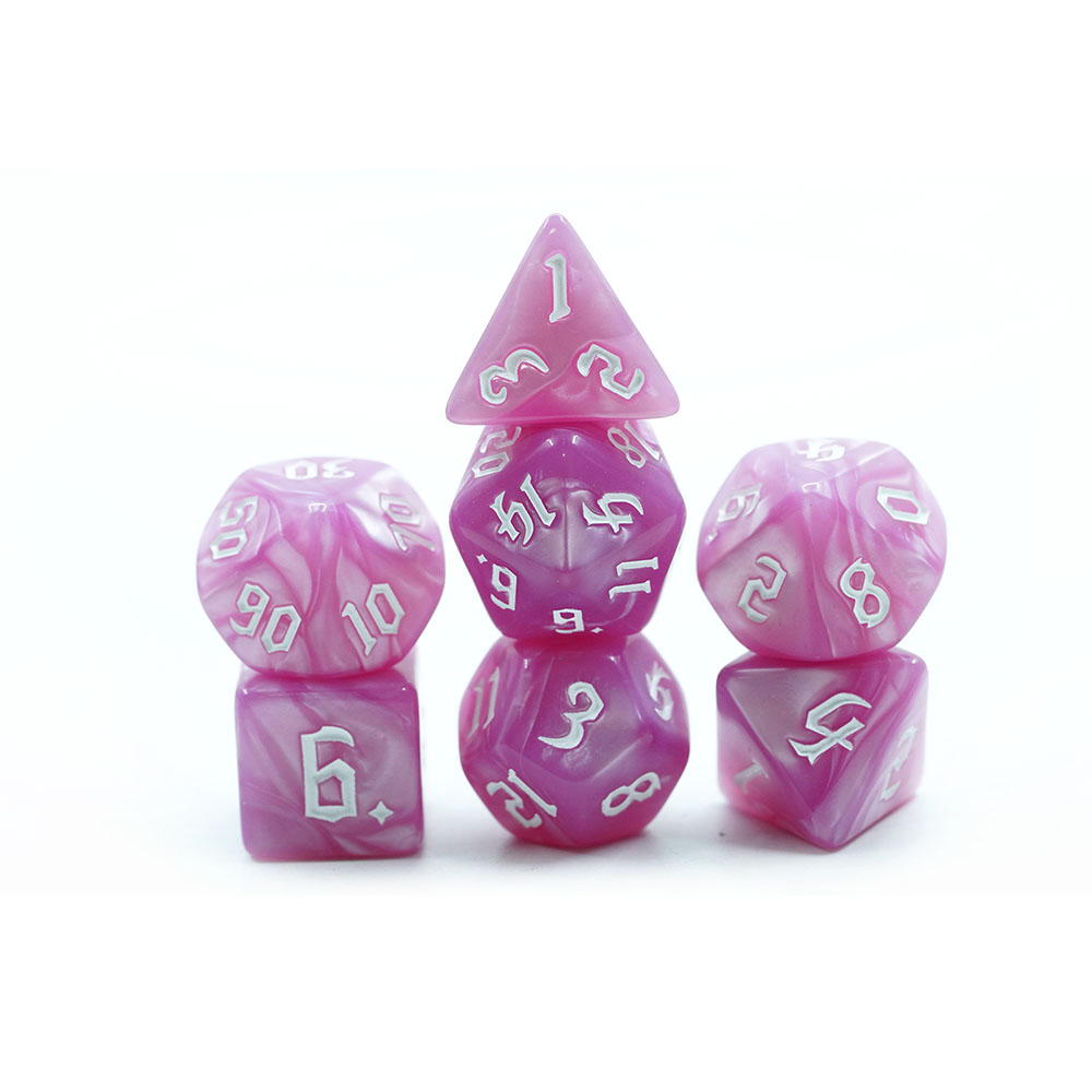 HKDZ Set Di 7 Dadi Poliedrici RPG Dnd Dadi Per Gioco Di Ruolo U 1259596