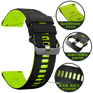 Fabricant OEM ODM Bracelet de montre en silicone personnalisé compatible avec <span class=keywords><strong>Garmin</strong></span>/ID205L/Galaxy/Huawei/Amazfit/Coros Unisexe - Product Image 3