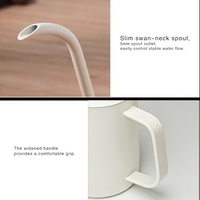 Carafe à café à bec de cygne en acier inoxydable 350 ml, design moderne BOSCO, écologique et faite à la main