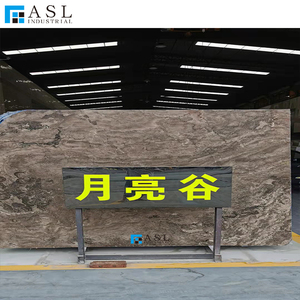 Dalle de <span class=keywords><strong>marbre</strong></span> gris ondulé Moon Valley de Turquie, <span class=keywords><strong>pierre</strong></span> polie pour mur, sol, comptoir et dessus de lavabo - Product Image 5
