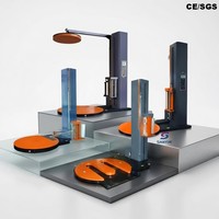 Envolvedora de Film Estirable Móvil Programada y Autopropulsada, de Estructura Metálica, para Materiales de Construcción, Duradera y de Fácil Operación