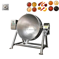 Marmite mélangeuse basculante à gaz FKJX, modèle FKJK-50, 380V/220V, pour la marinade, la cuisson et la transformation des aliments marinés