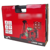 Kit Combiné Outil Électrique Léger avec Niveau Laser 16 Lignes, Accessoires de Batterie Rechargeable et Fonction de Télécommande