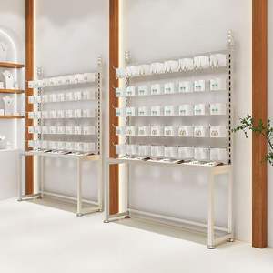 Boutique Shelf Jewelry Store Multi-layer Display Shelf Headwear Pendant Earrings Island Against the Wall Jewelry Rack - Product Image 4