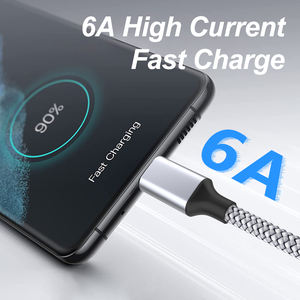 Vente en gros 3A Câble USB-C à USB-A Type c Câble de données USB Chargeur rapide <span class=keywords><strong>Cordon</strong></span> rapide Charge rapide Compatible <span class=keywords><strong>Samsung</strong></span> Galaxy S10 <span class=keywords><strong>S9</strong></span> - Product Image 2